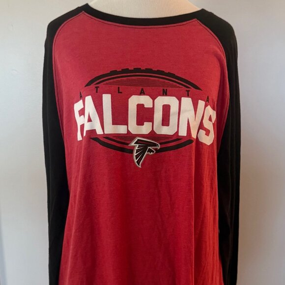 Atlanta Falcons NFL Team Apparel Long Sleeve Shirt, Men's Size XL - Picture 1 of 5